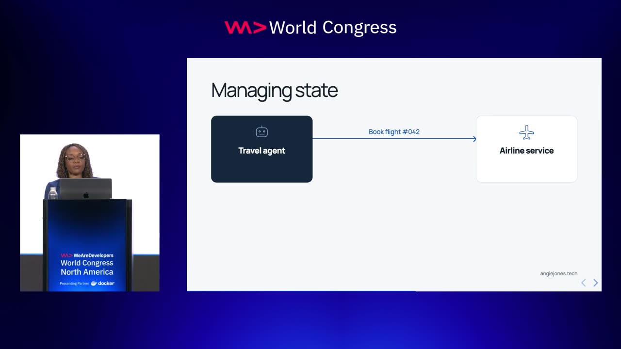 A slide from the talk as filmed: a diagram too small to read on a phone